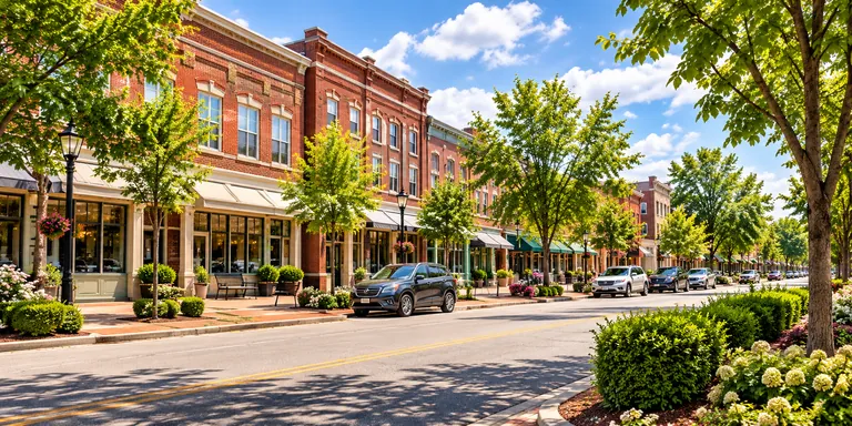 Illustrative view of Brentwood, Tennessee
