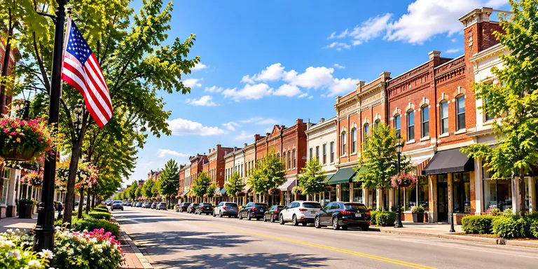 Illustrative view of Franklin, Tennessee